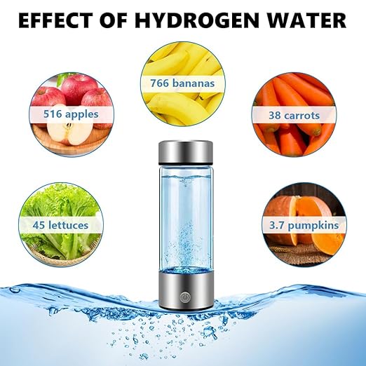 Botella de agua de hidrógeno portátil