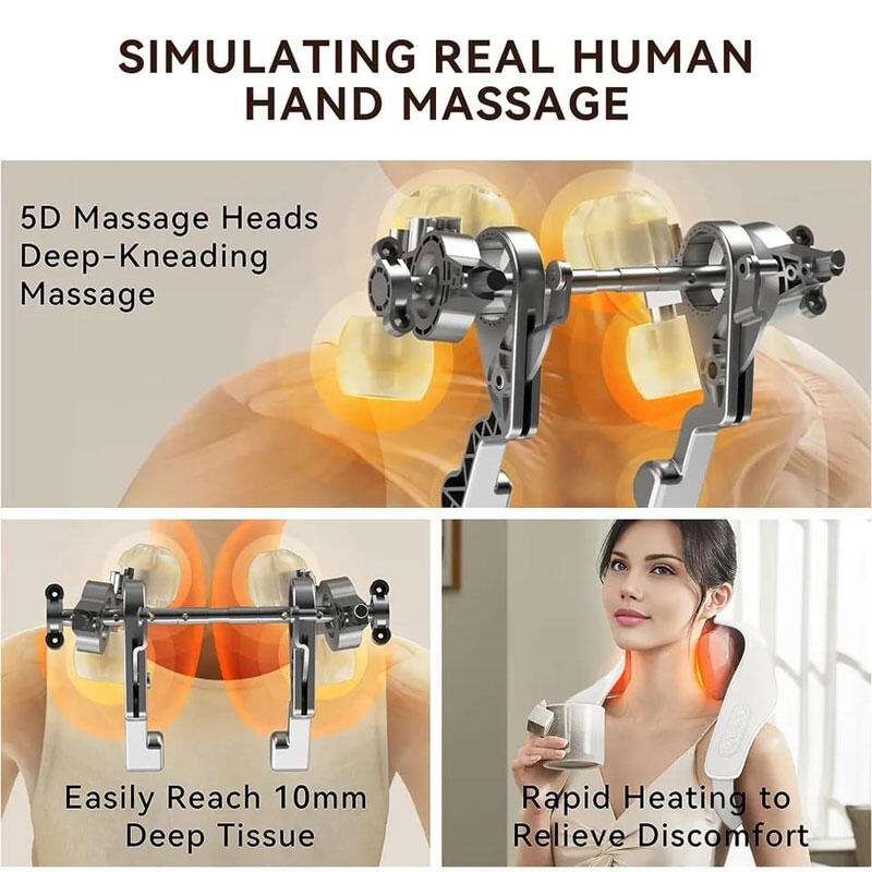 Masajeador de Cuello y Hombros 5D