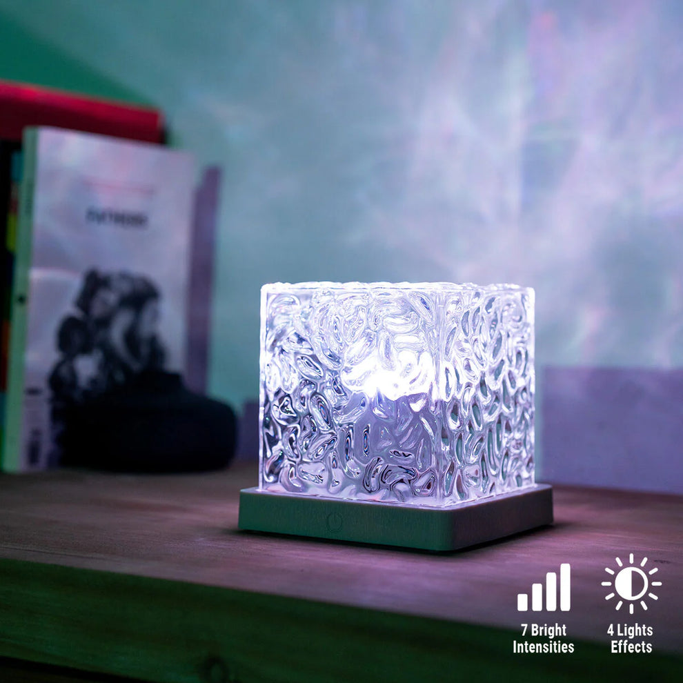 Lámpara Led efecto aurora boreal